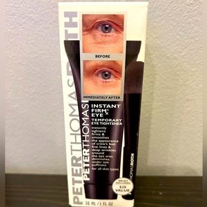Peter Thomas Roth instant firm eye cream. With a brush included.